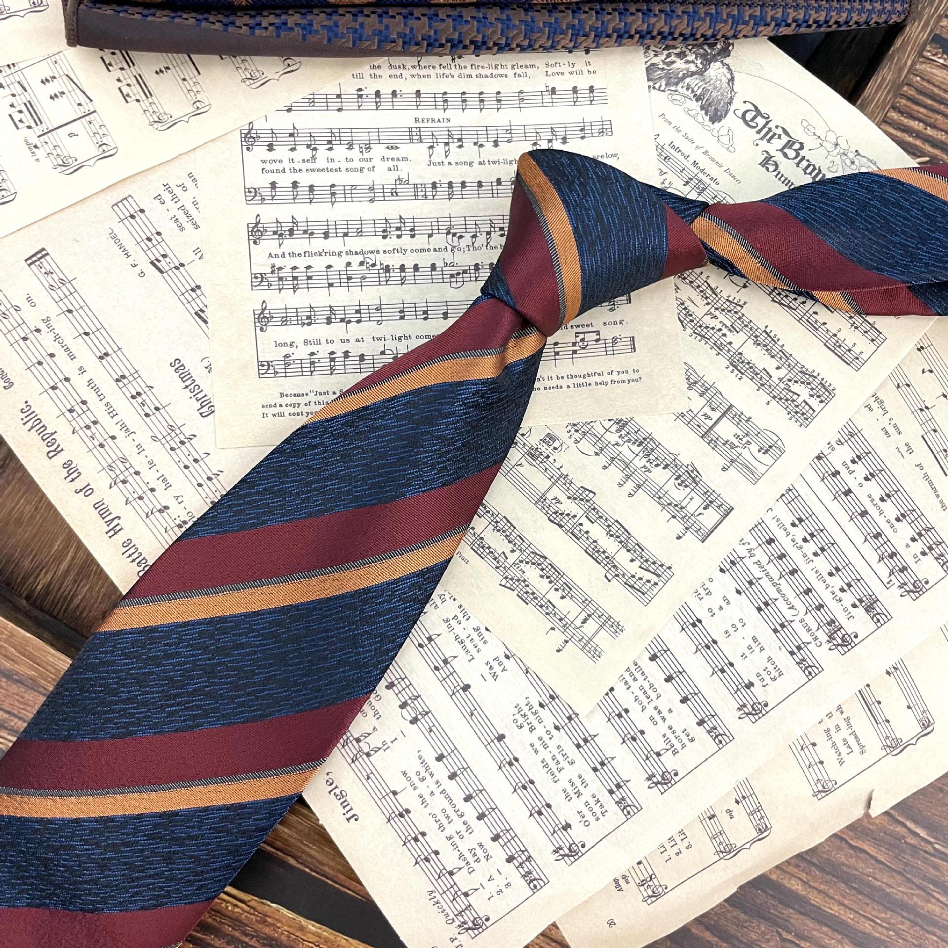 Blue Orange Stripes