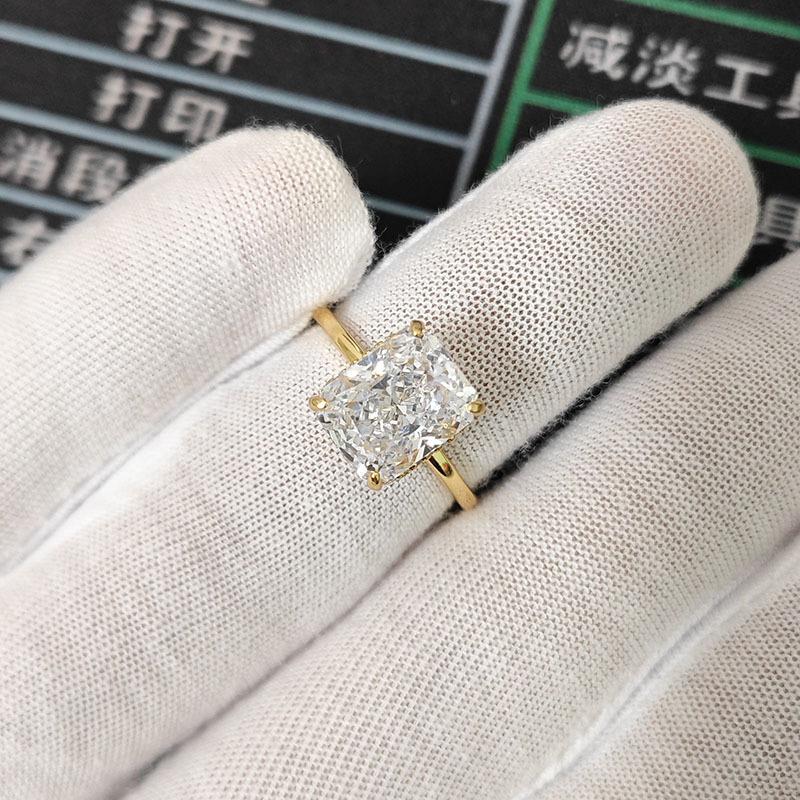 Ice-flower-cut High-carat Diamond Ring For Women DY120538 S W WH No 5