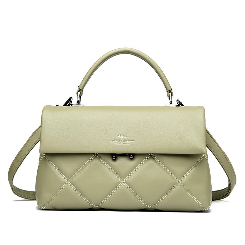 Ladies' Handheld Cross Shoulder Bag Green