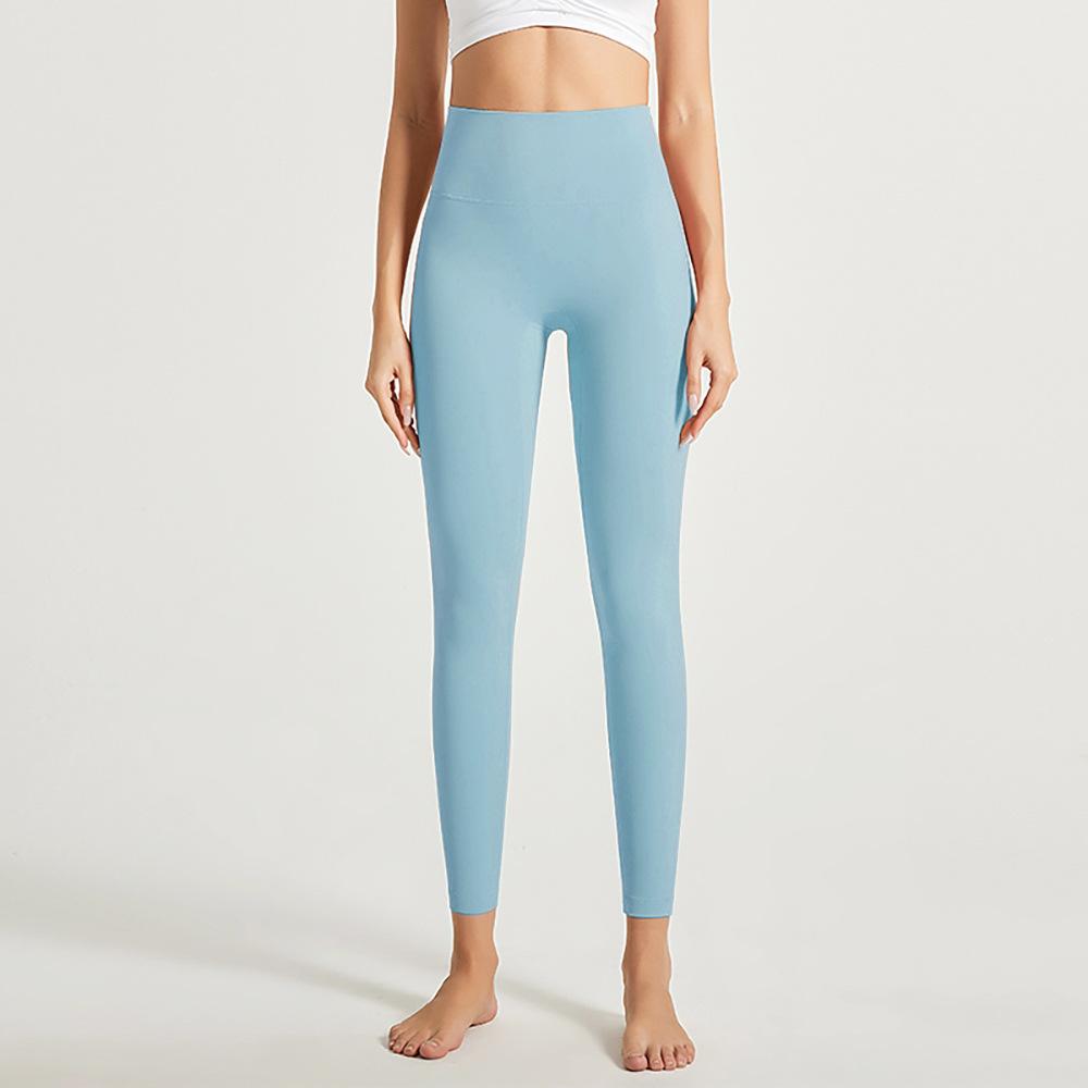Running Sports Yoga Trousers For Women CK219H French Sky Blue L