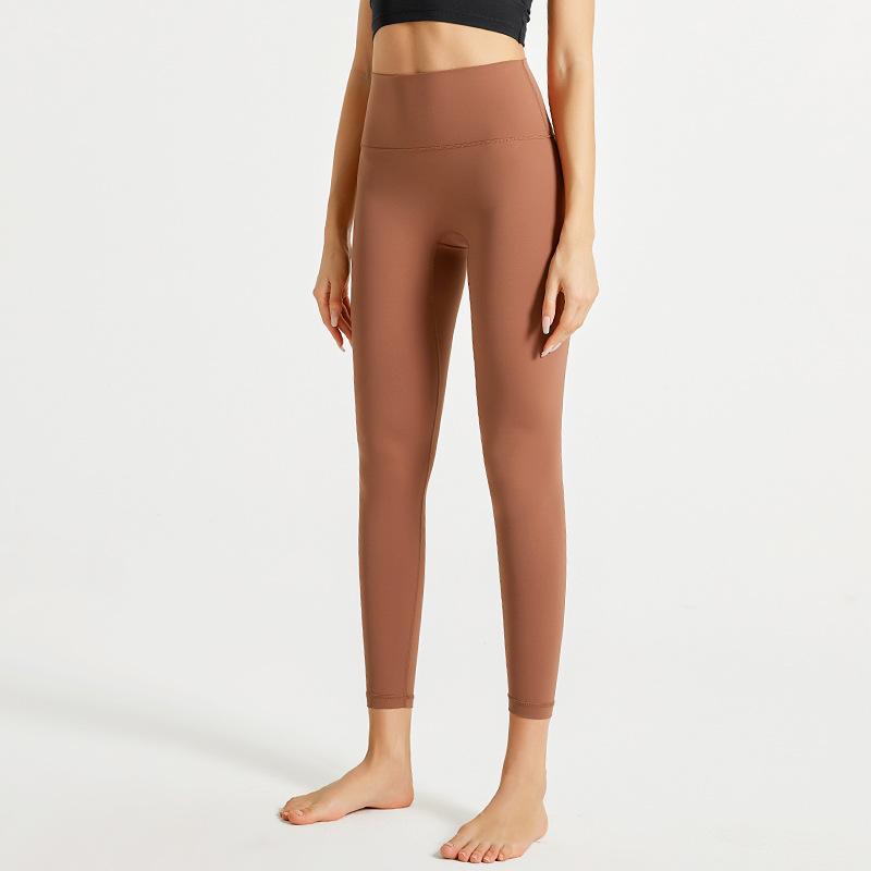 Running Sports Yoga Trousers For Women CK219H Antique Bronze Brown L
