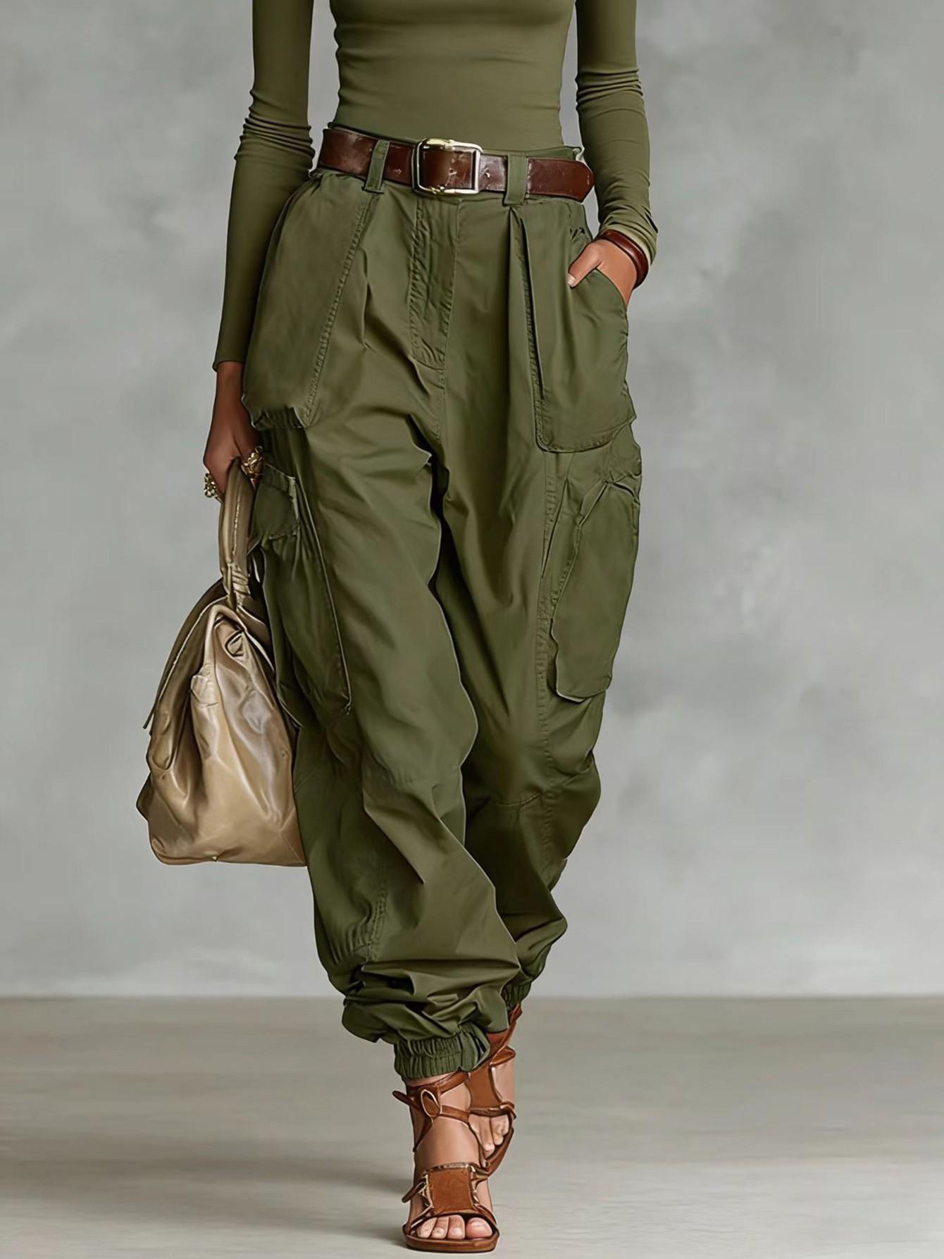 L · Army Green