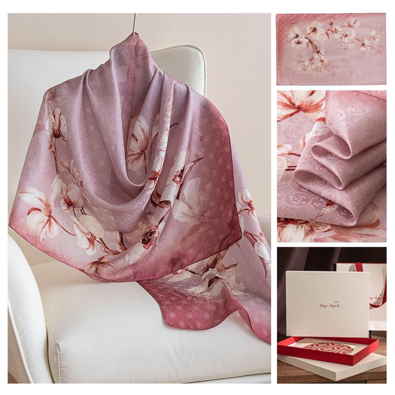 Peach Pink Kapok 55x170cm