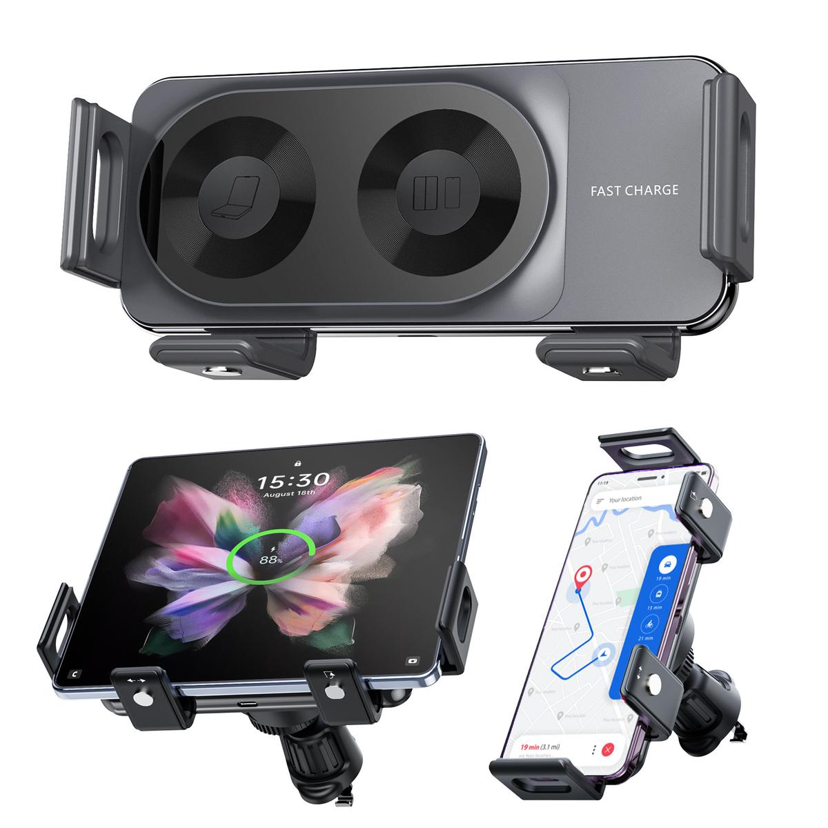 New Car Wireless Charger Mobile Phone Holder S20B