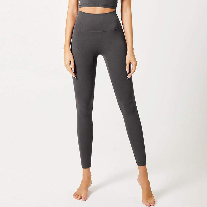Running Sports Yoga Trousers For Women CK219H Carbon Black Gray L