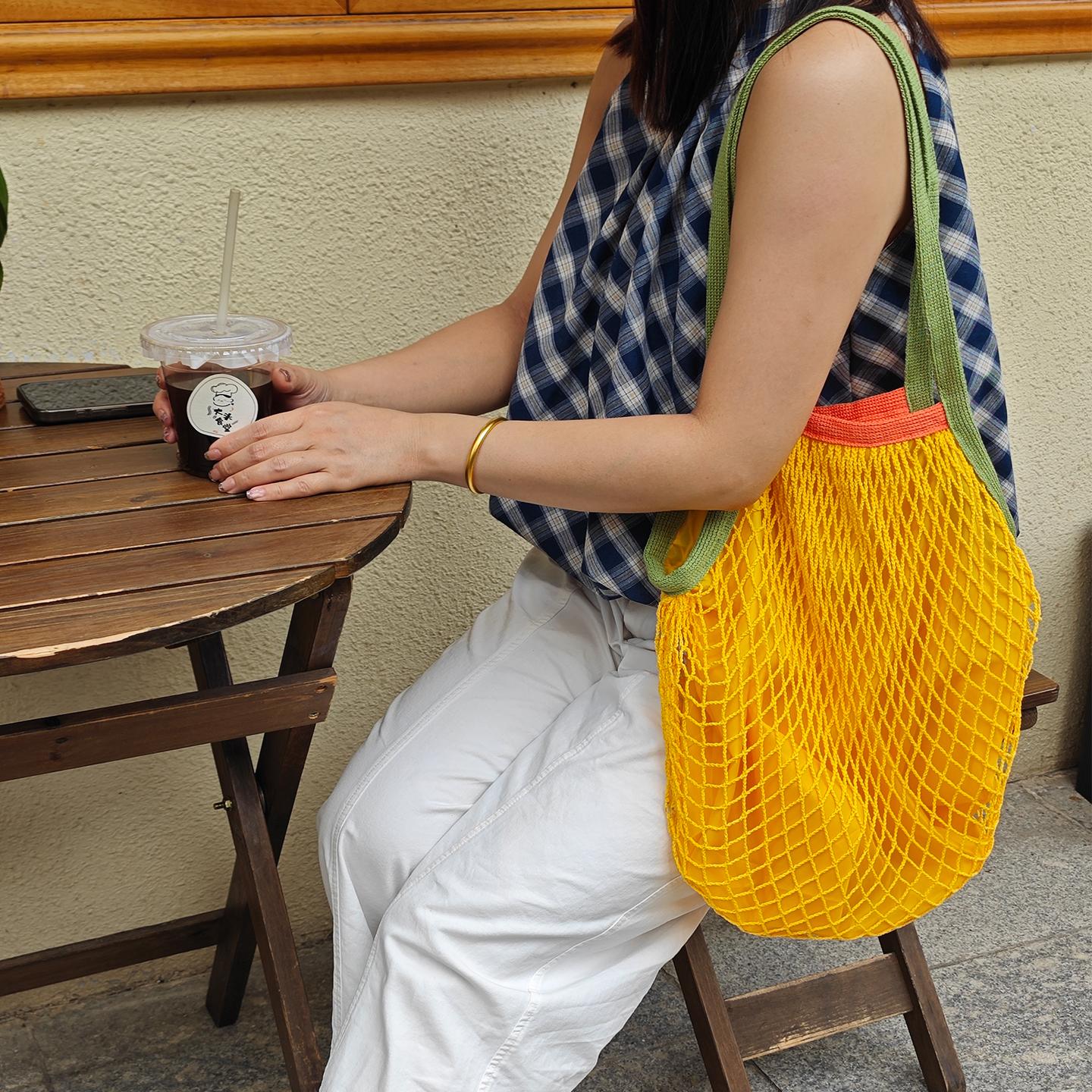 Lemon Yellow Army Green 28x38x42CM Thick hand pocket lining