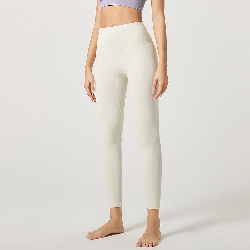 Running Sports Yoga Trousers For Women CK219H Ivory White L