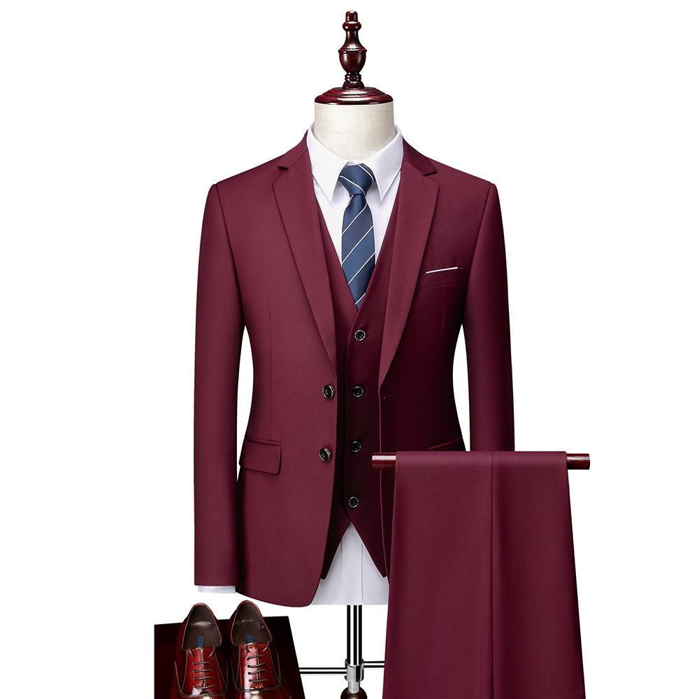 Wine Red 3XL Vest