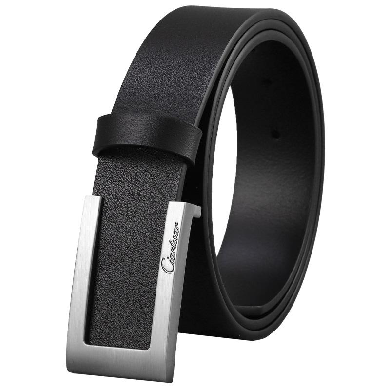 Gun Buckle Black Belt 105cm