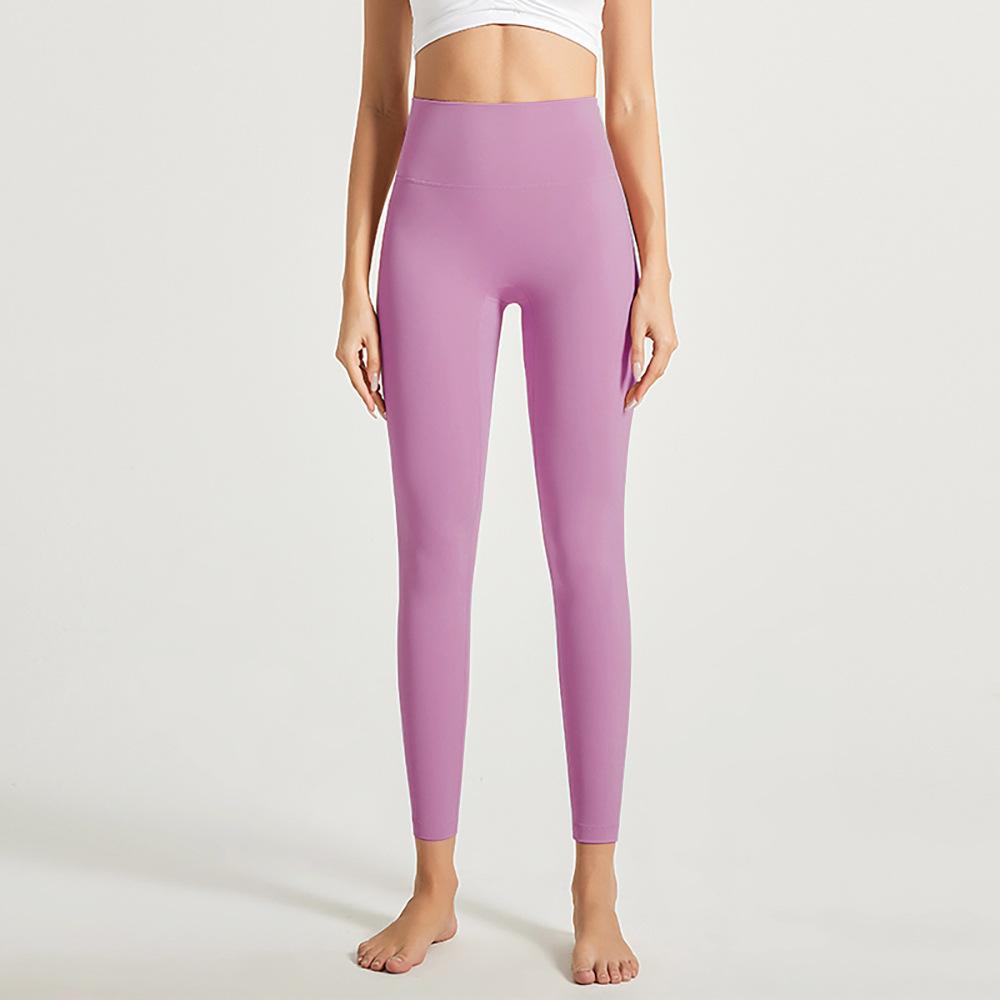 Running Sports Yoga Trousers For Women CK219H Saffron Purple L