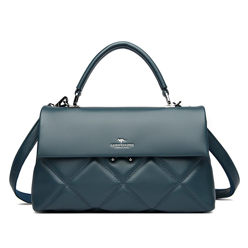 Ladies' Handheld Cross Shoulder Bag Blue