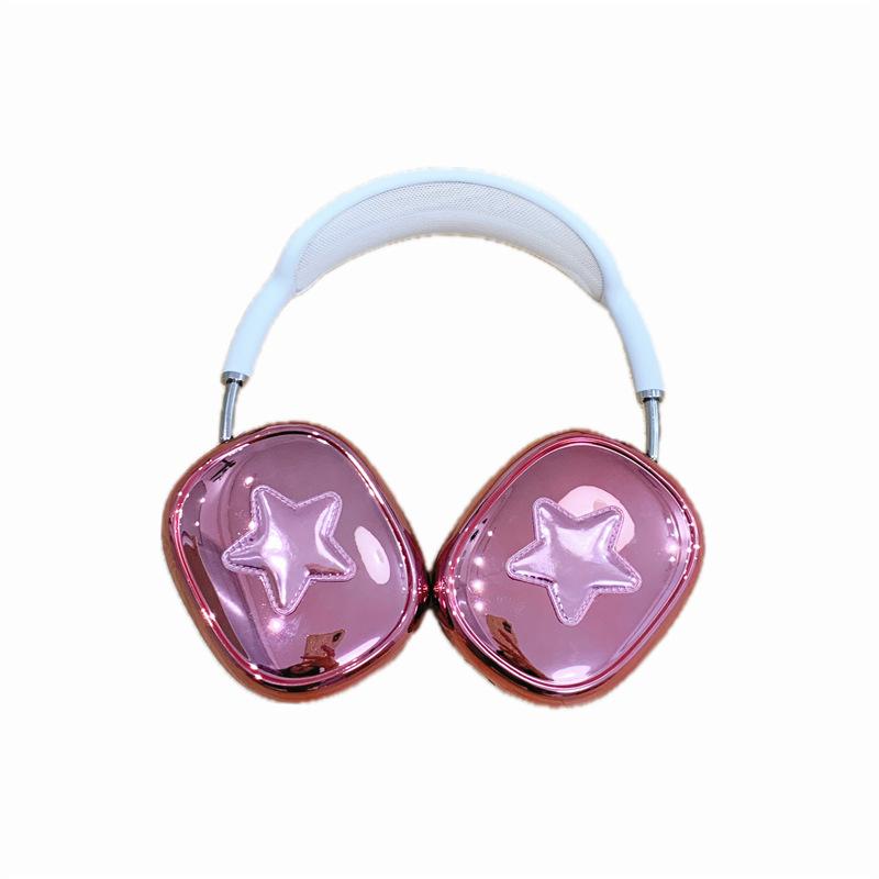Ins-plated 3D Star shaped Earphone Case A Single Star AirPodsmax