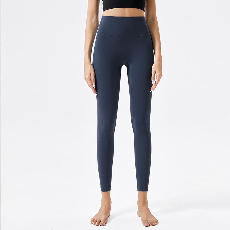 Running Sports Yoga Trousers For Women CK219H Navy Blue L
