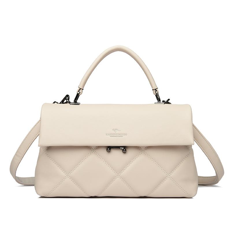Ladies' Handheld Cross Shoulder Bag Beige