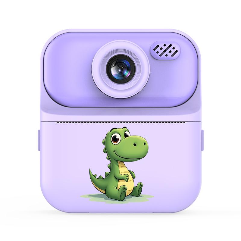 D20 Purple Dinosaur