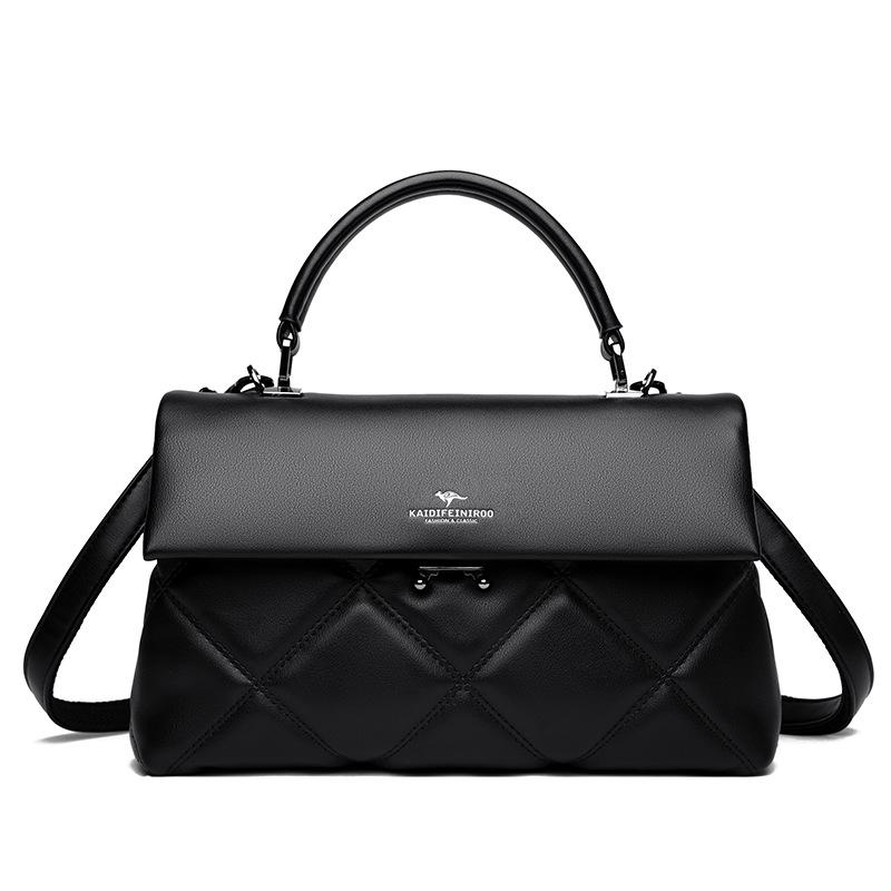Ladies' Handheld Cross Shoulder Bag Black