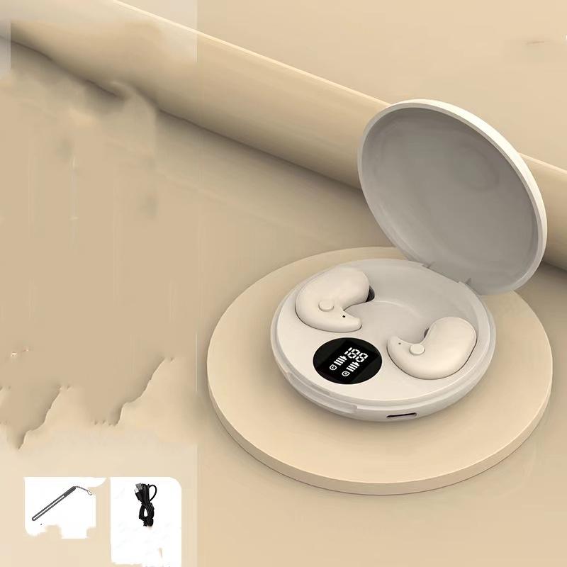 Non In-ear True Wireless Bluetooth Headset Clip-on Boys And Girls Running Sports Ultra-long Life Battery Noise Reduction Applicable Skin Color