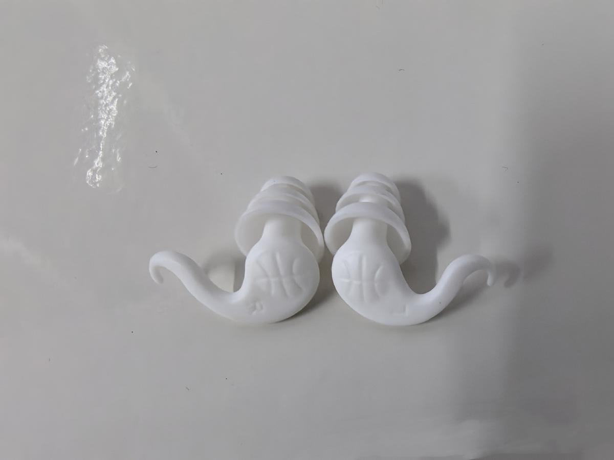 Ultra-quiet Noise Reduction For Sleep Student Anti-noise Sound Canceling Gadget Color Box Packaging Horn Earplugs White