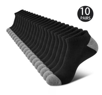 Black 10pairs Free Size