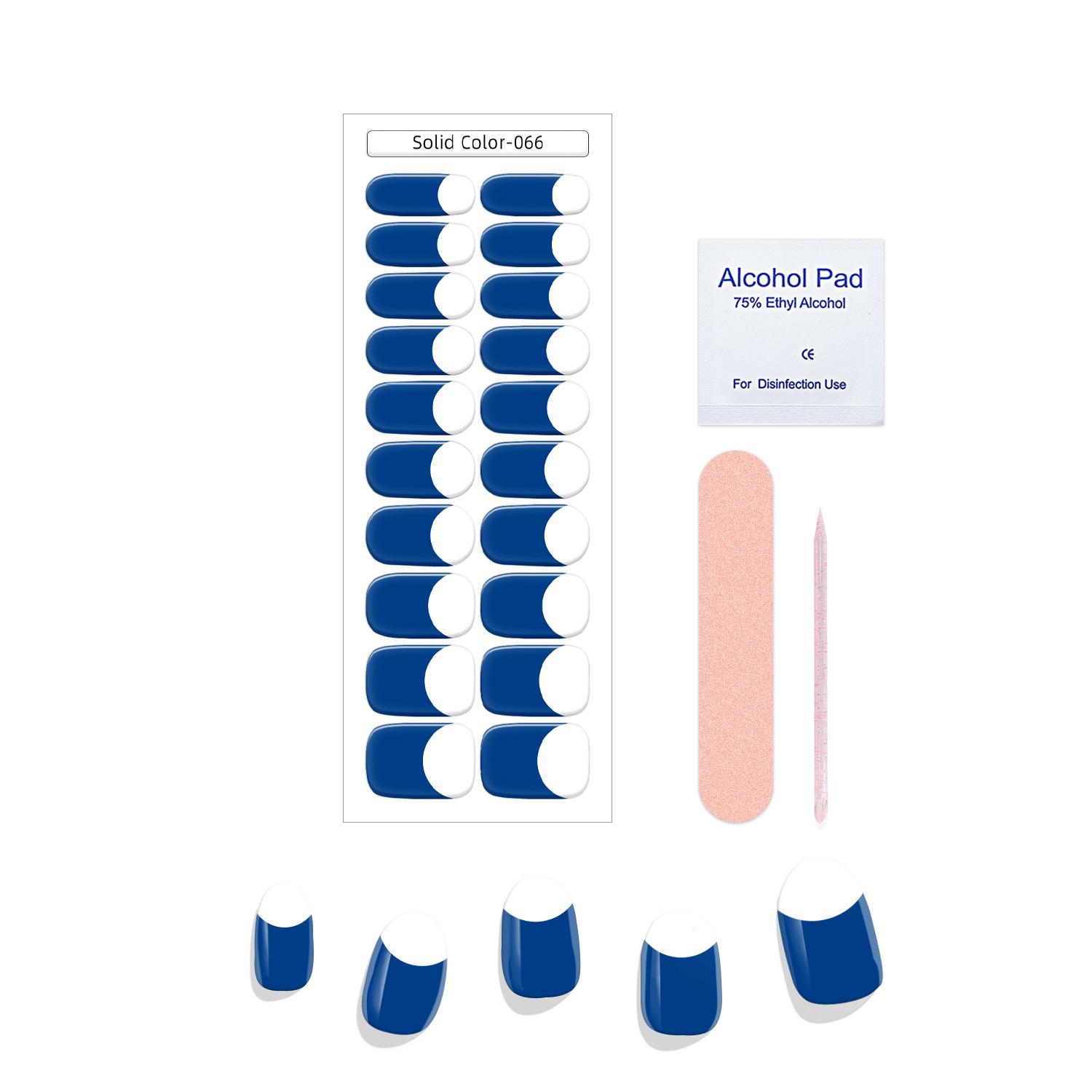 Nail Sticker Box Solid Color 066