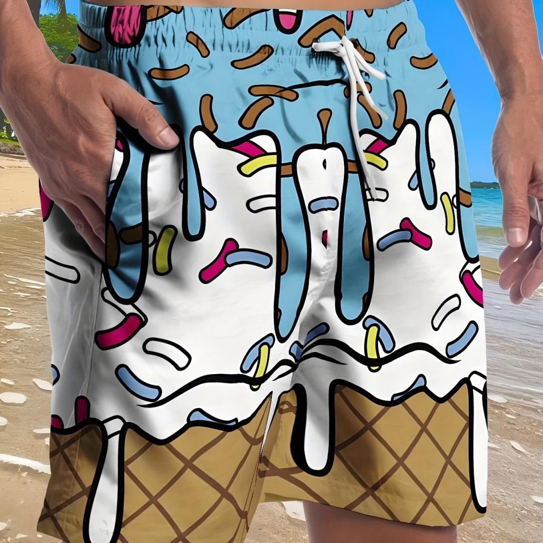 2025 Summer Men's Casual Shorts Fashion Trendy Breathable Cool 2XL MA14BH250527K010