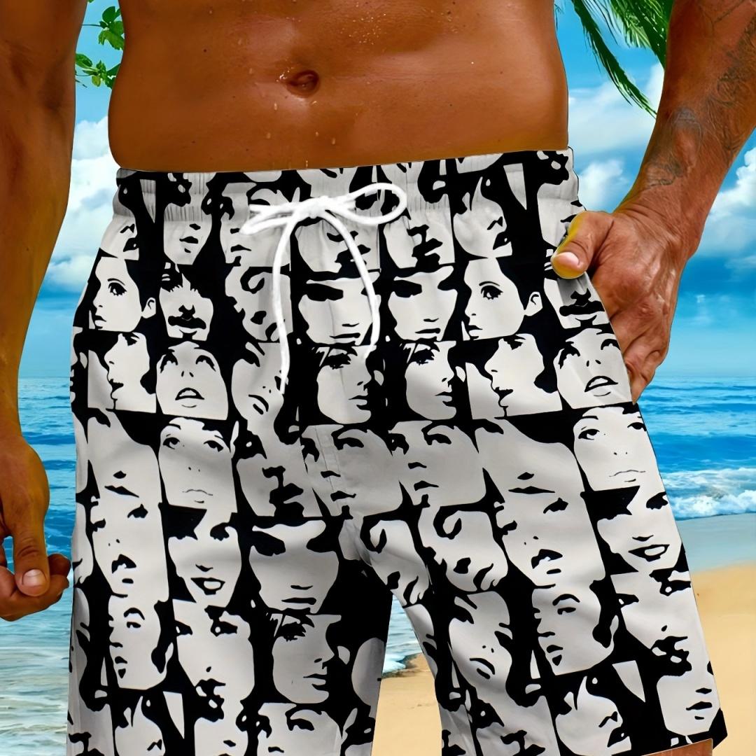 2025 Summer Men's Casual Shorts Fashion Trendy Breathable Cool 2XL MA14BH250527K018