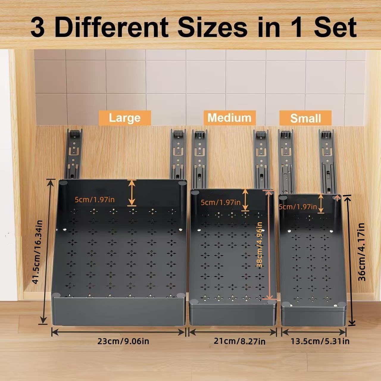 Black 3pcs