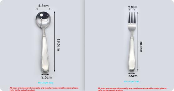 Fork and spoon set