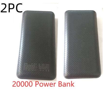 20000Power Bank 2PC No