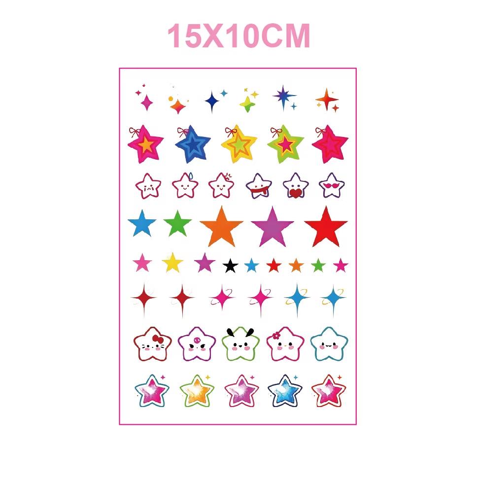 Style D Stars 15X10CM