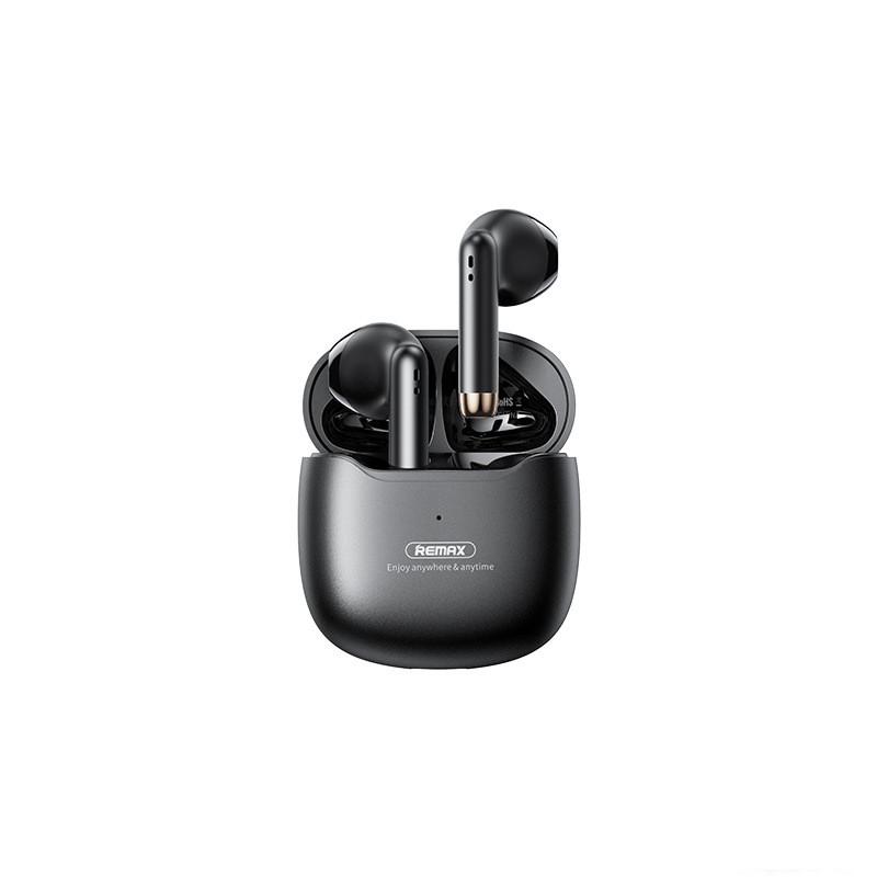 Mini Bluetooth Headphones Stereo Music Wireless Earbuds Gift Set Bazaar Black