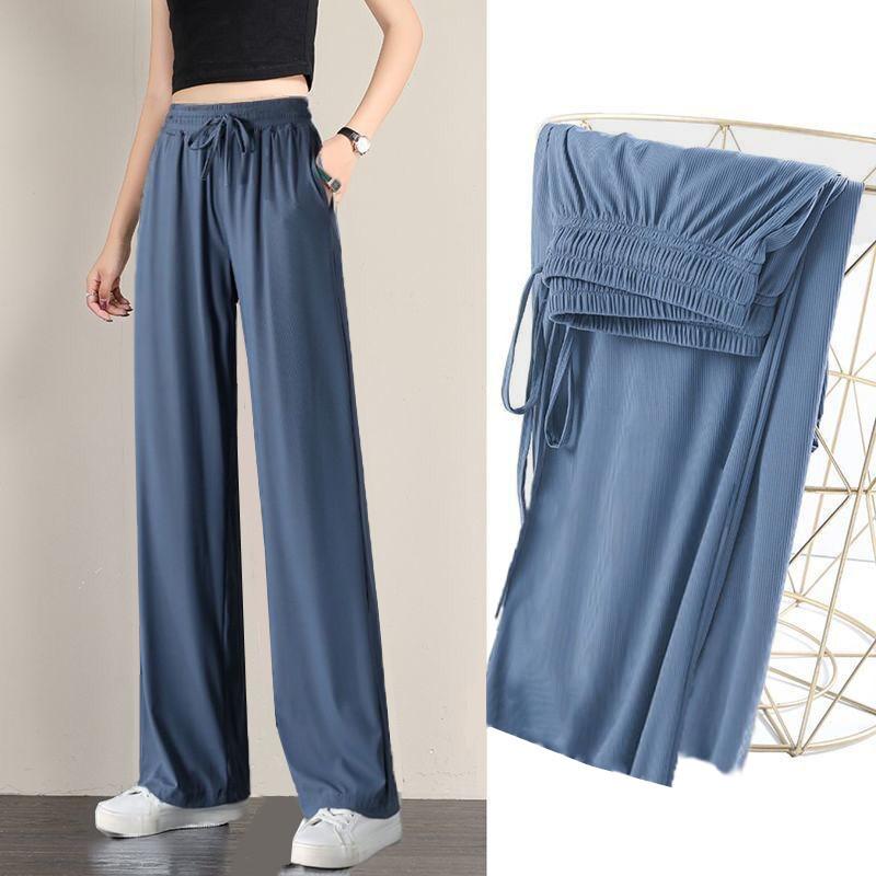 Blue 2XL Wide leg