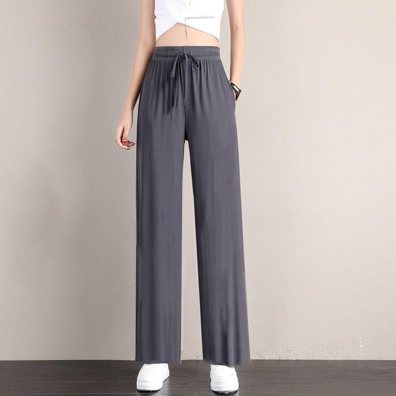 Gray 2XL Wide leg