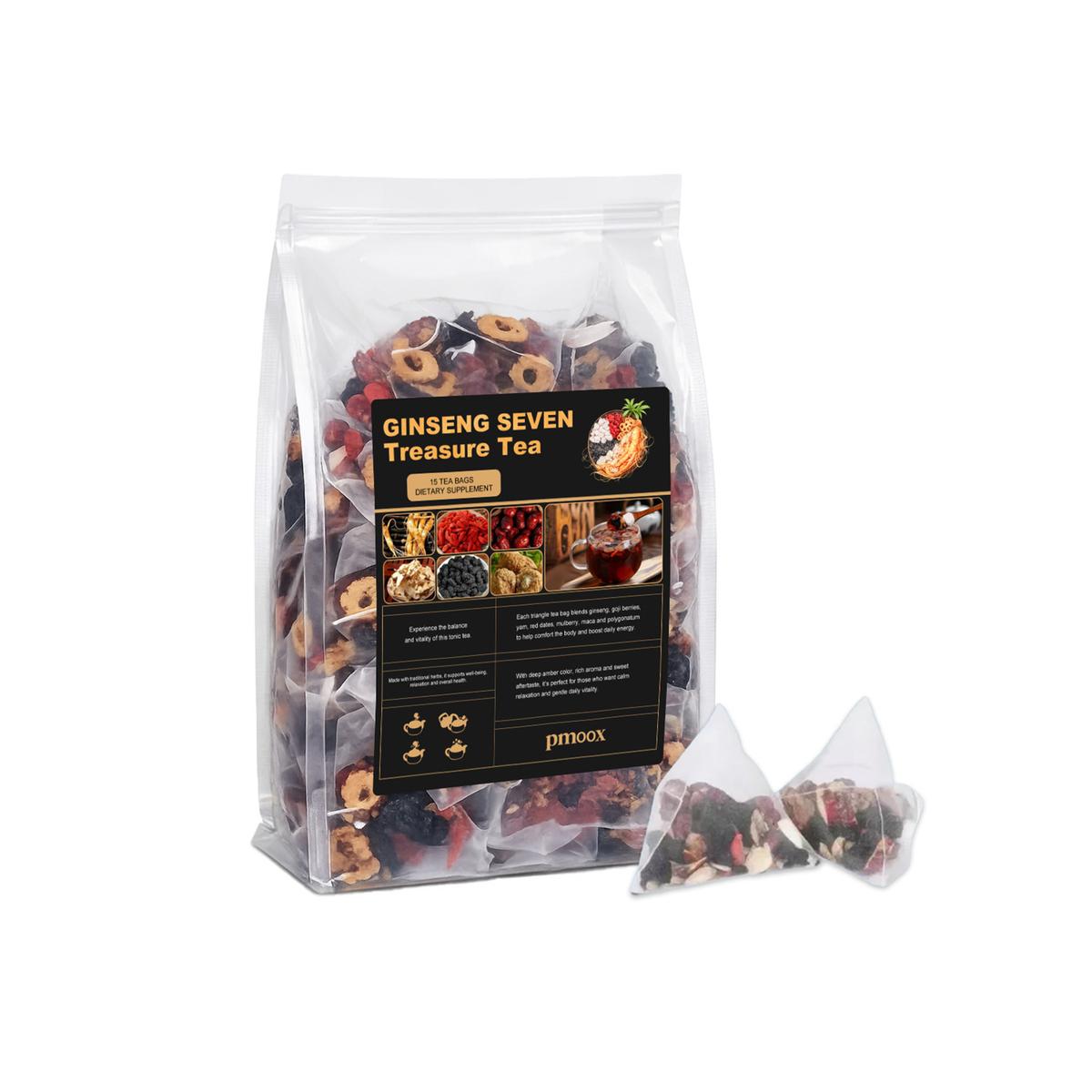 Ginseng Seven Treasure Tea 15 TEA BAGS