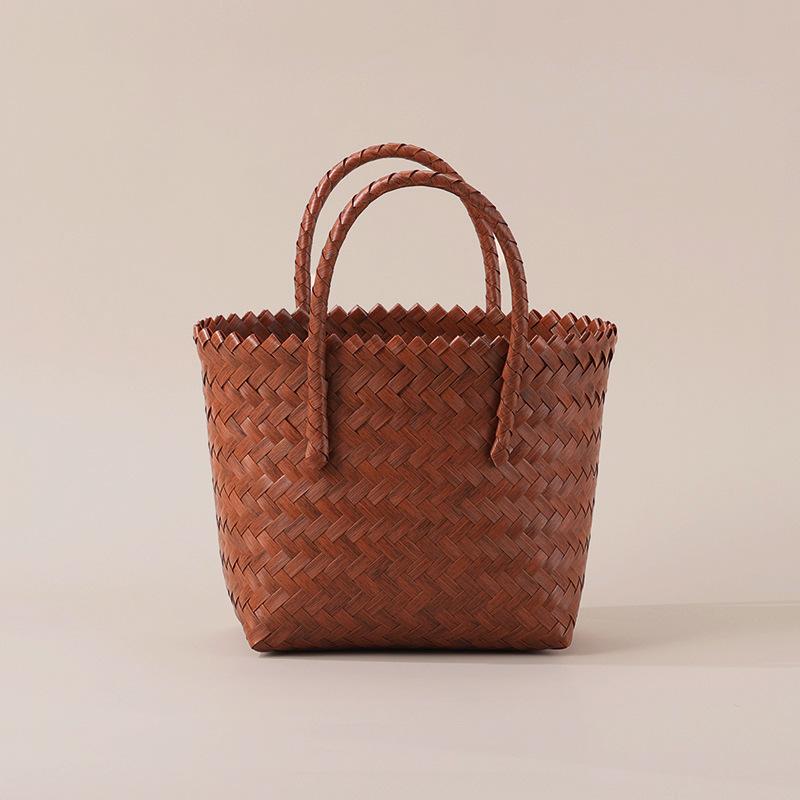 Hand woven handle Medium