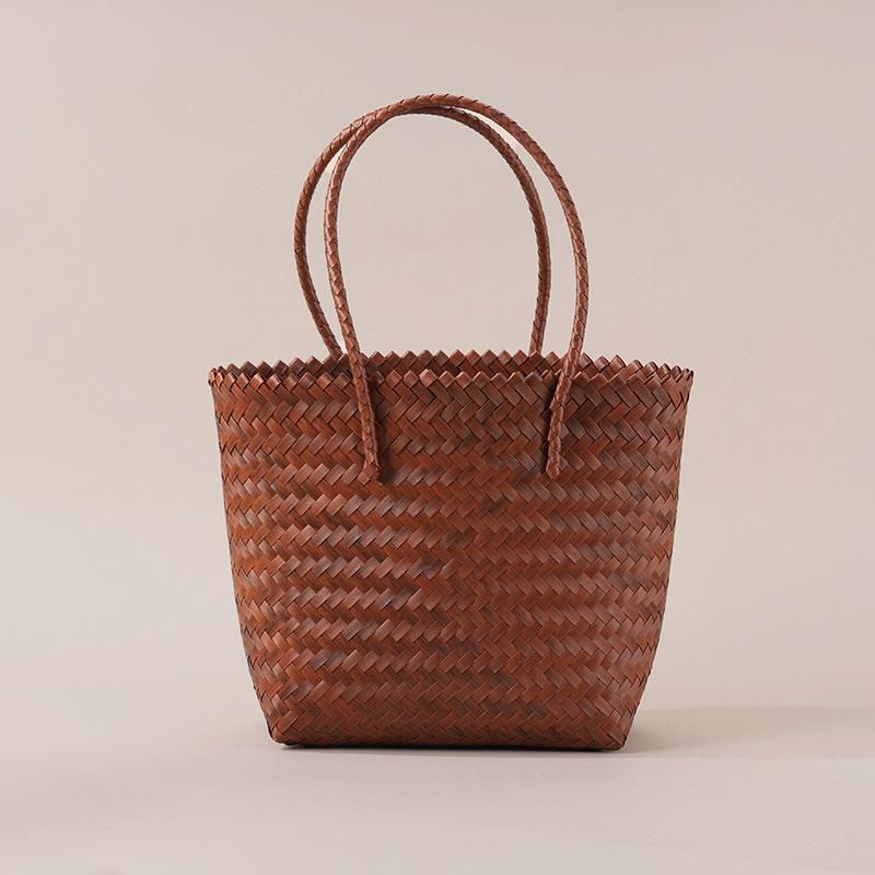 Hand woven handle Large