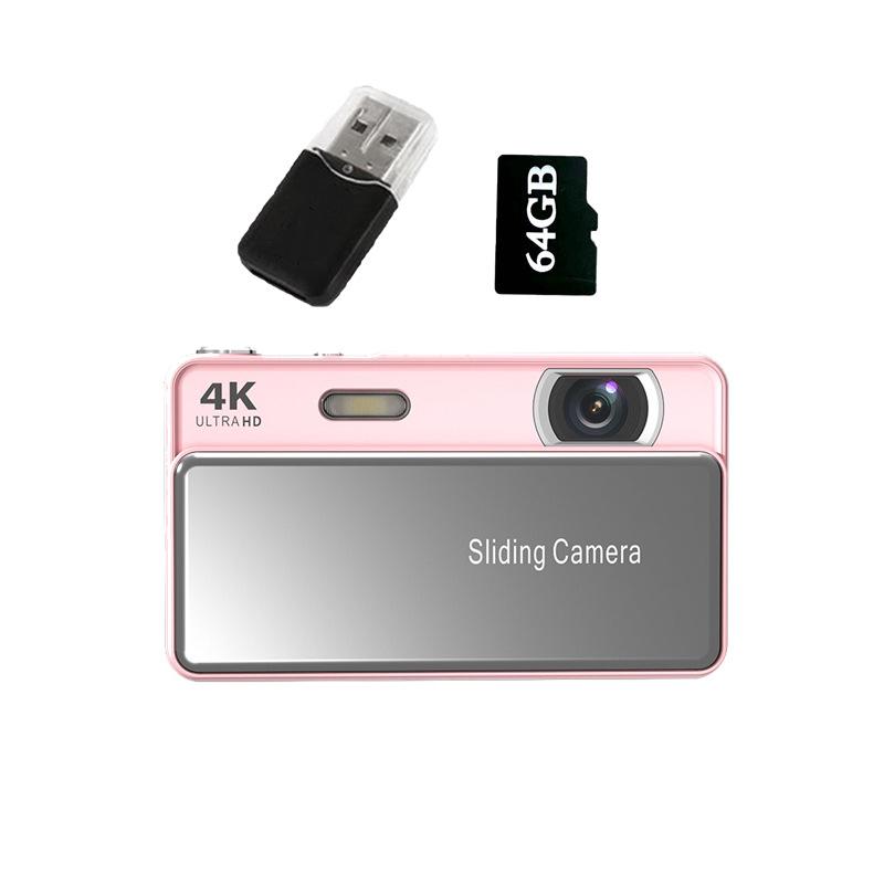 Pink 64G memory card reader