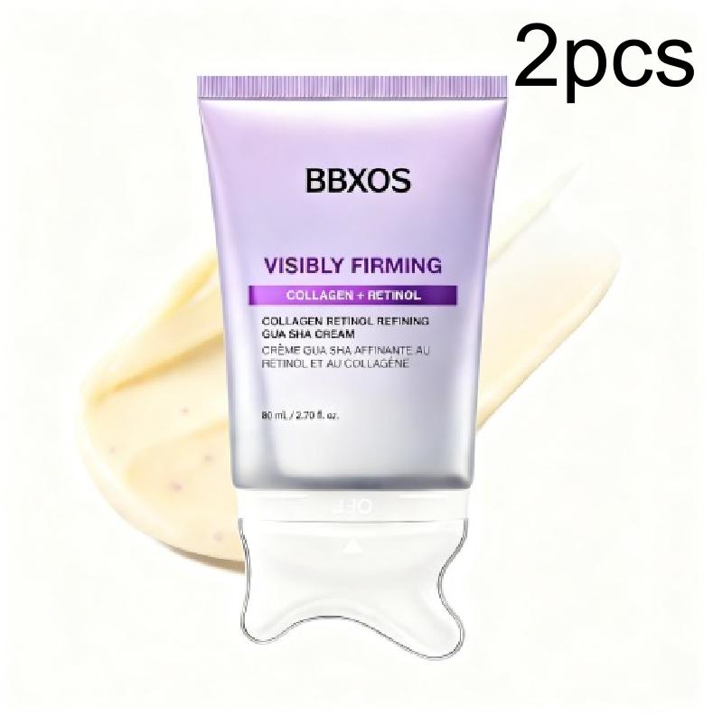 Neck And Facial Massage Cream For Cleansing And Moisturizing Scraper Massage Cream 2PCS