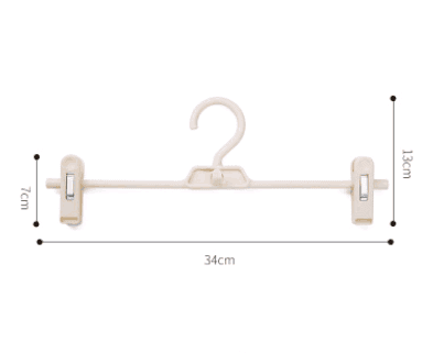 Hanger hanger indoor and outdoor plastic non-slip pants rack pants clip multi-function retractable superimposed pants rack drying rack
