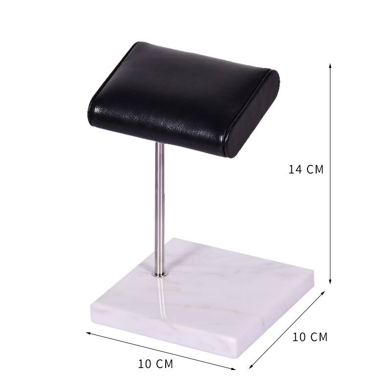Natural Marble Watch Bracket Leather Display Props