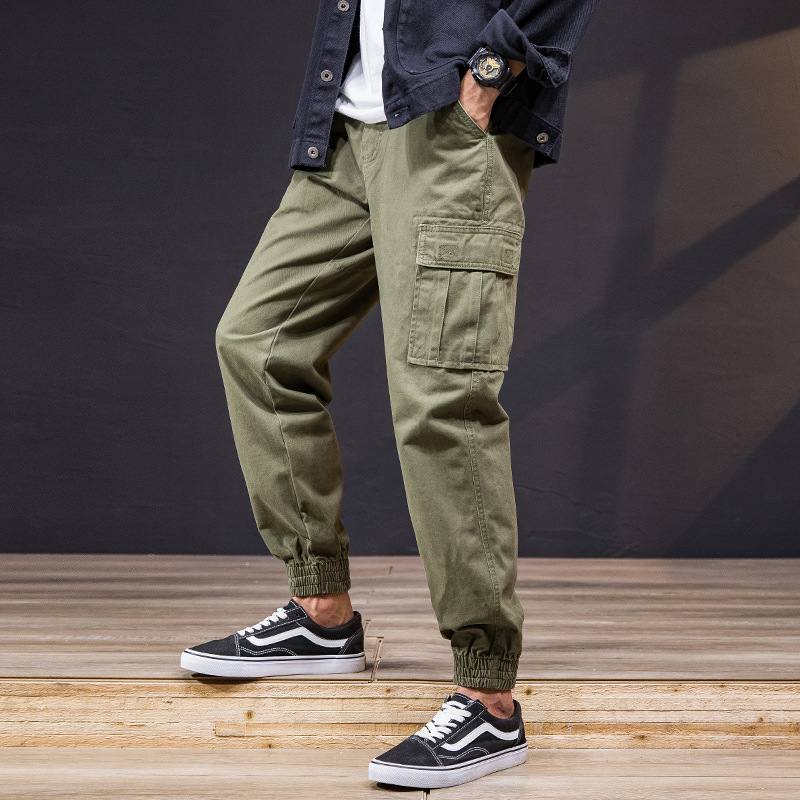 Spring New Camouflage Pants Men's Korean Version Of The Trend Of Footwear