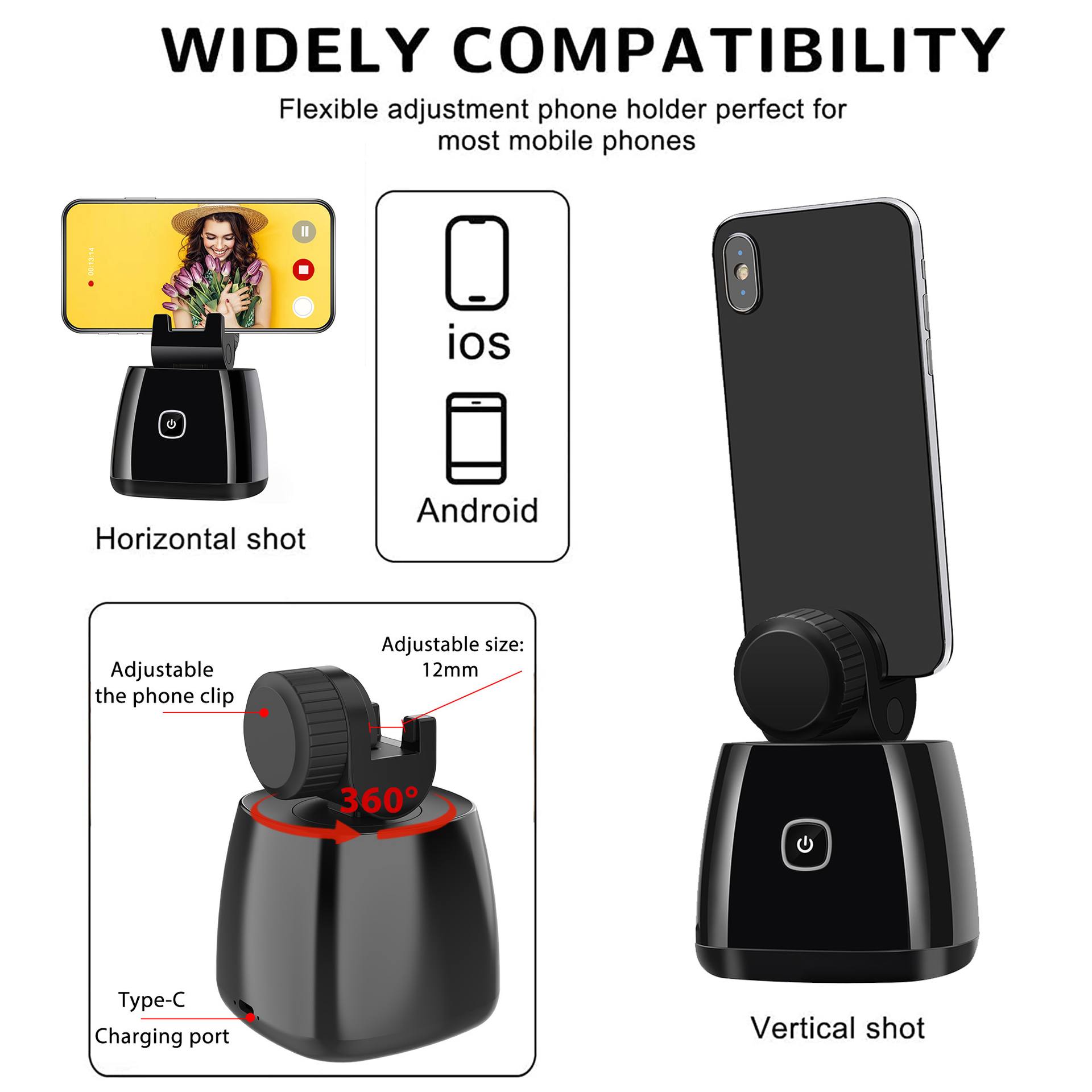 Smart Follow-up With Charging Version, PTZ Live Face Follow-up