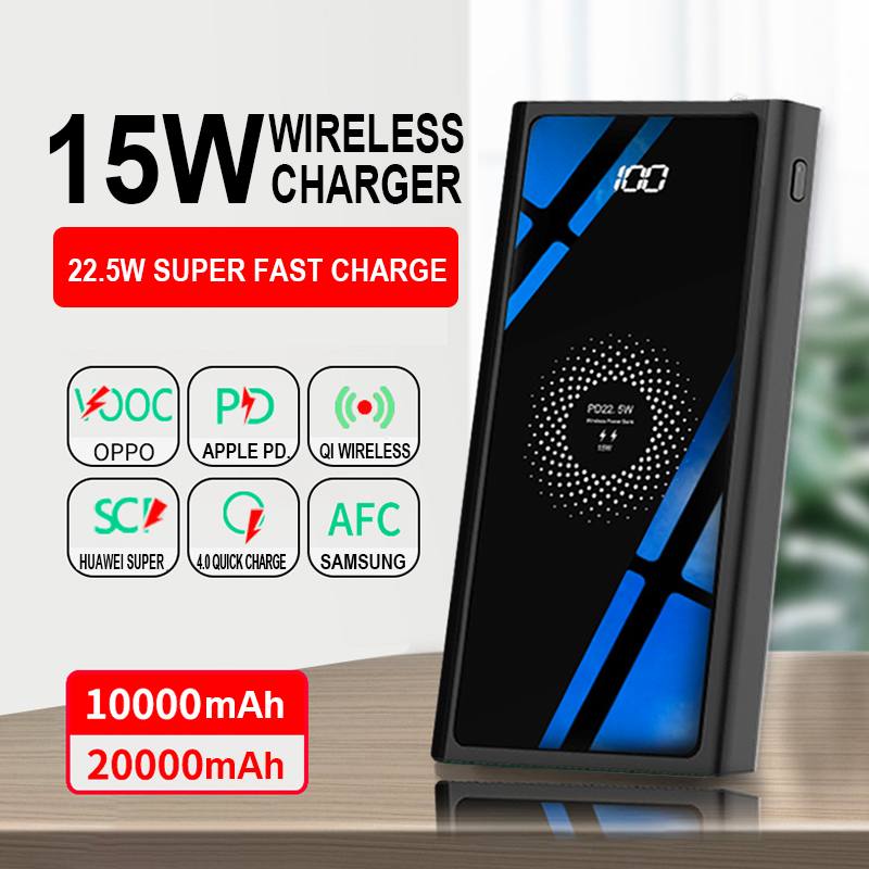 Compatible with Apple , 20000mAh PD20W Super Fast Charge For Apple 12 Power Bank