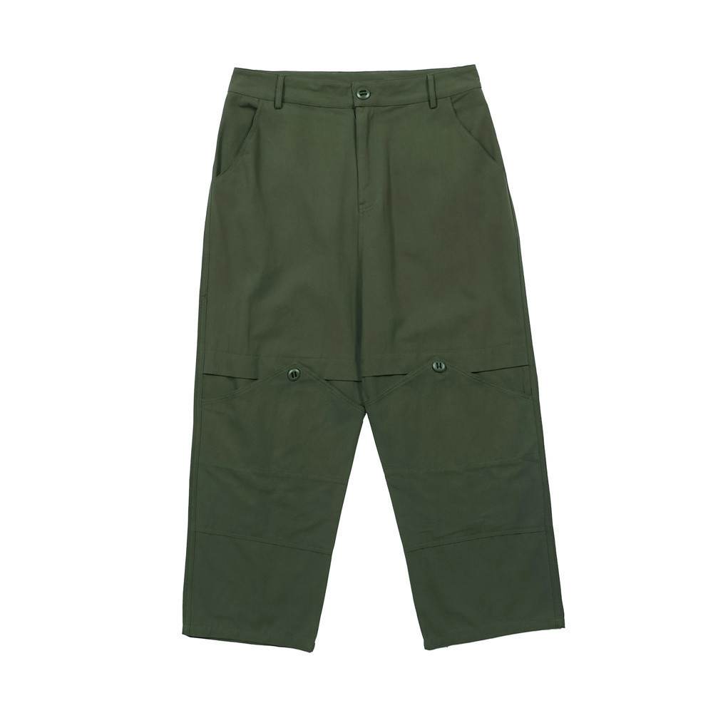 Wide Leg Pants Men's European And American Trendy Brand Canvas Casual Pants