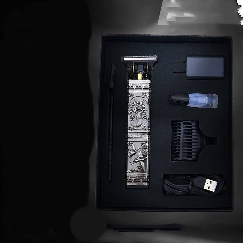 Retro Oil Head Engraving Notched Gradation Electric Fader