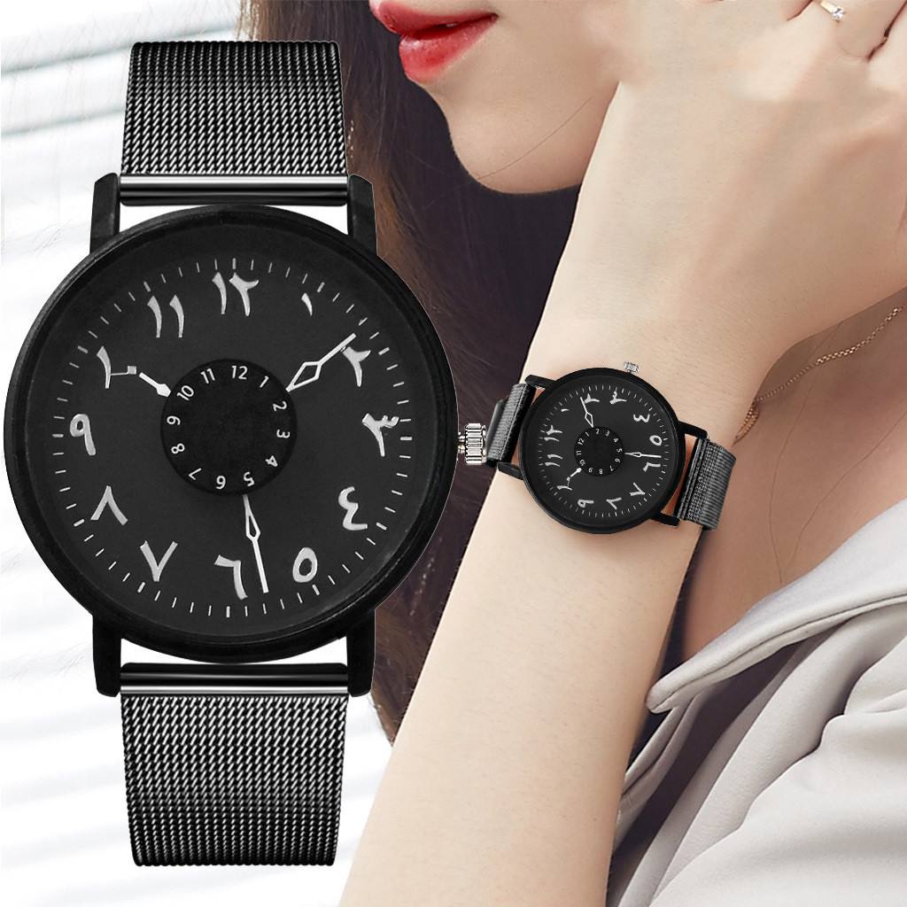 New Ultra-thin Mesh Belt Men's And Women's Casual Watch