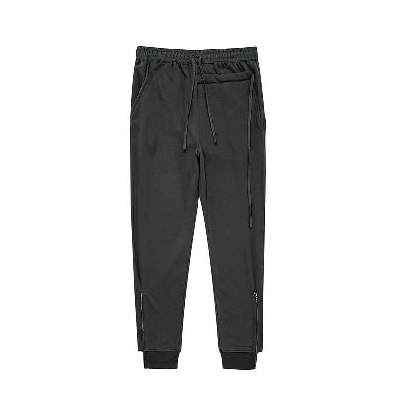 High Street Zip And Fleece Sweatpants Fashion