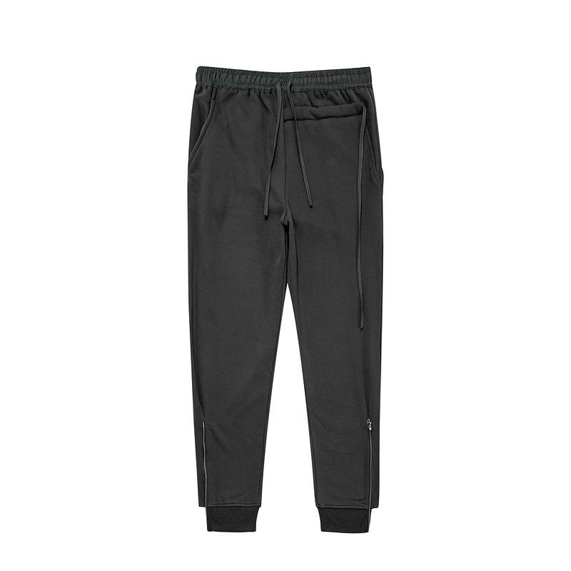 High Street Zip And Fleece Sweatpants Fashion