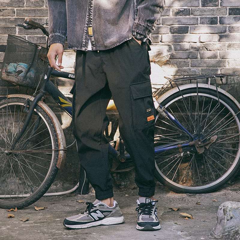 New Men's Workwear Loose Casual Pants