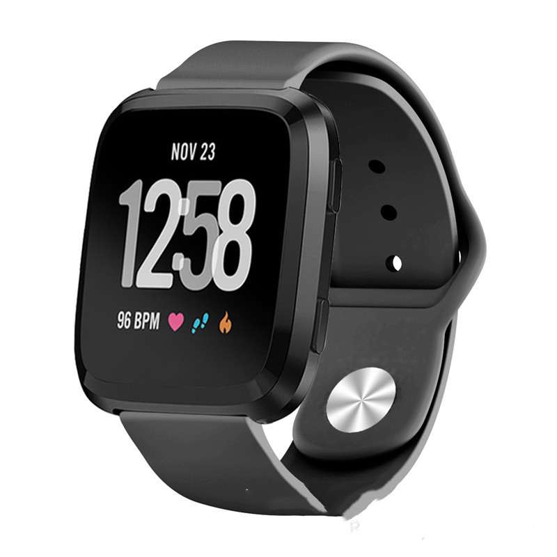 Simple And Durable Monochrome Silicone Strap